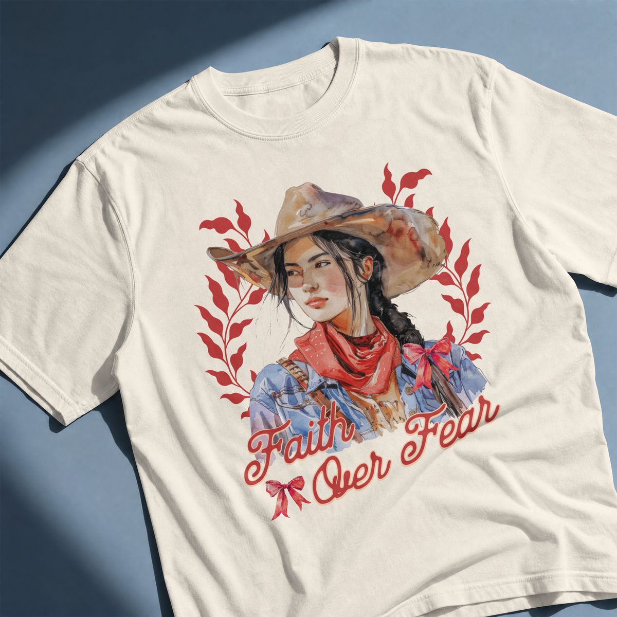 Faith Over Fear Comfort Color Faith t shirt