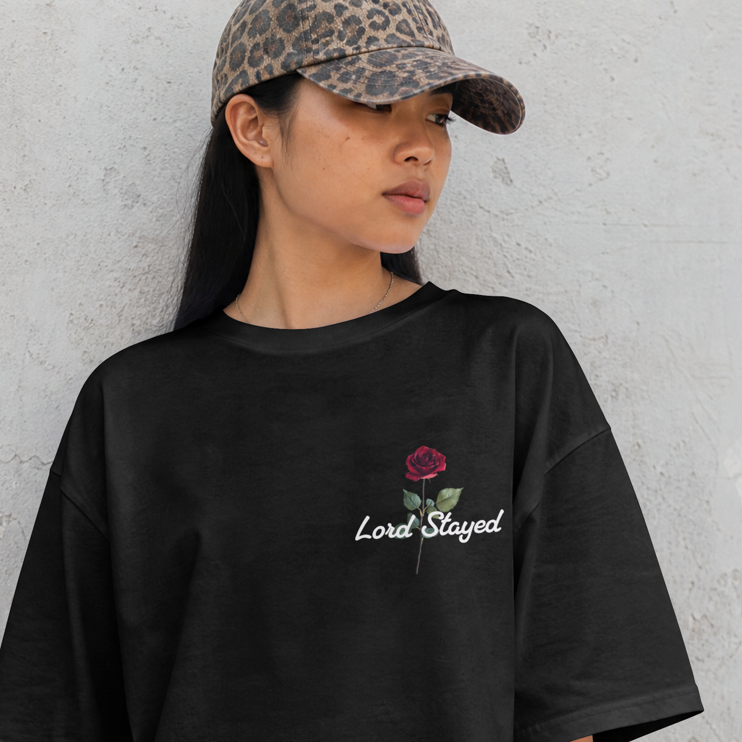 Lord Stayed Christian Comfort Color T-Shirt | Isaiah 41:10 Faith Tee