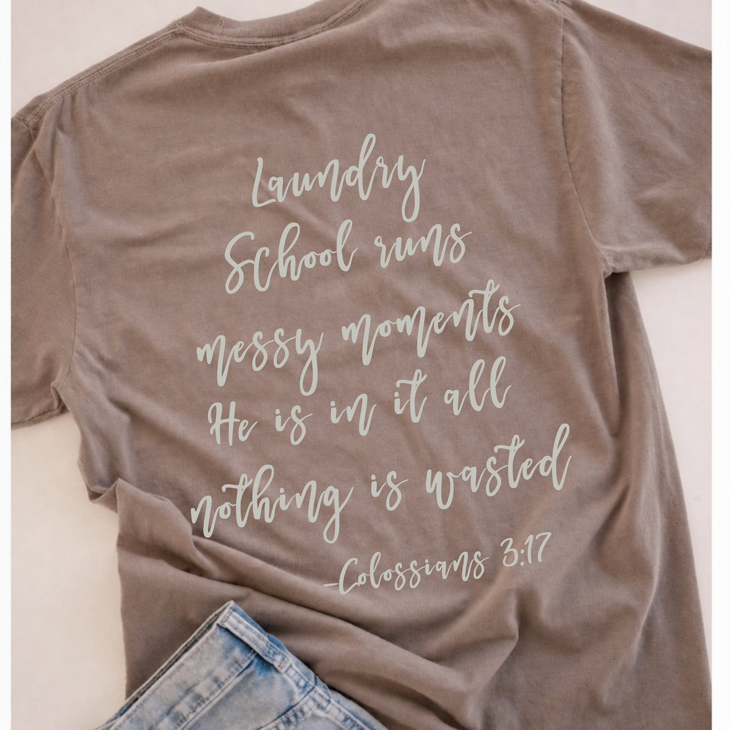 Even This  Faith Based Comfort Color Tee