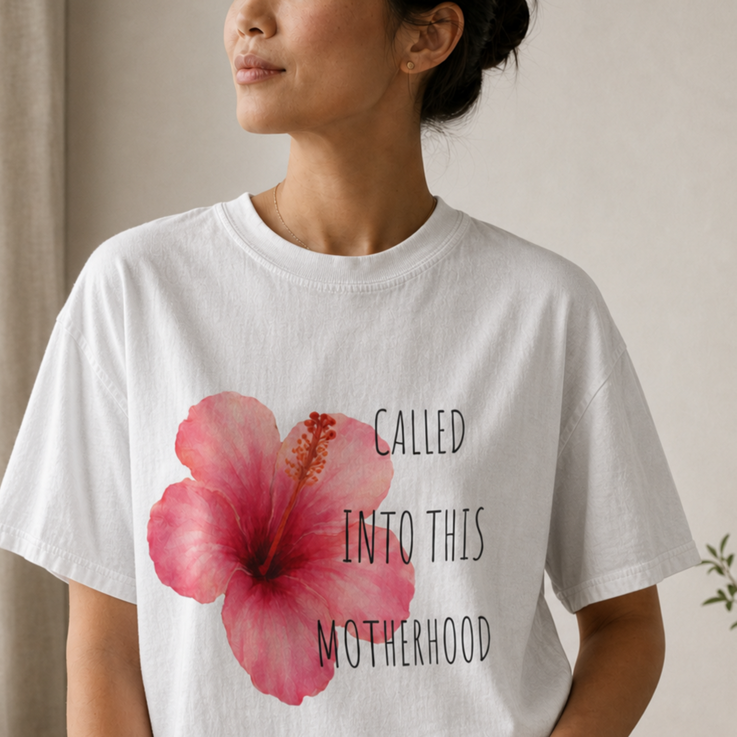 Called Into this Motherhood Comfort Color Tee