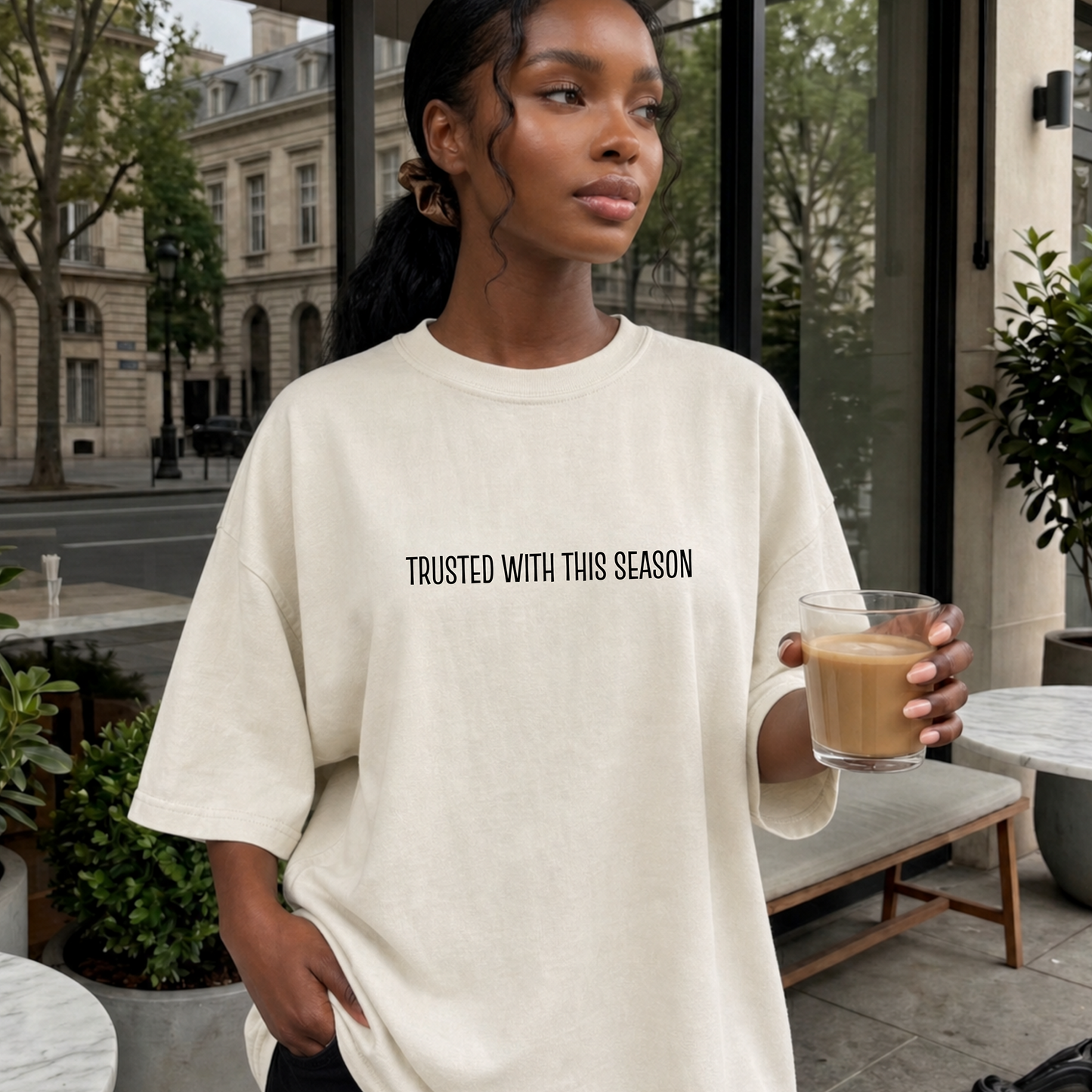Trusted With This Season Comfort Color Tee
