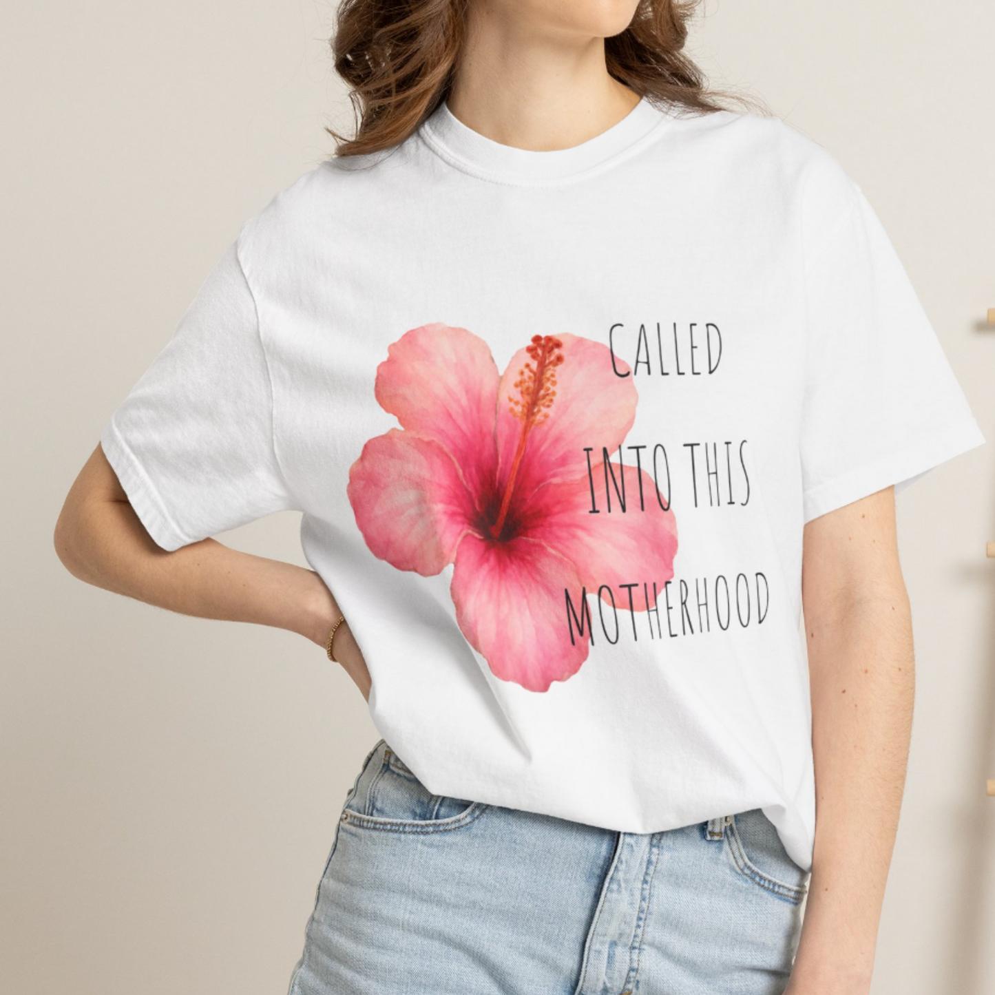 Called Into this Motherhood Comfort Color Tee