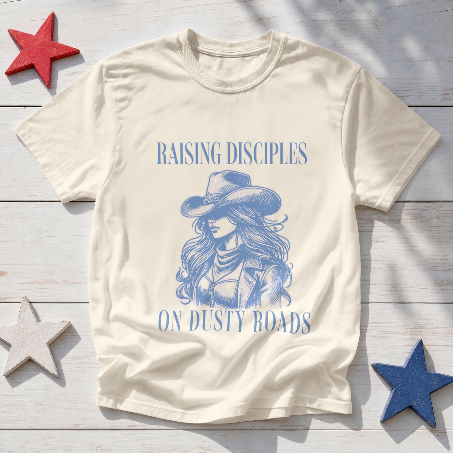 Raising Disciples On Dusty Roads Comfort Colors Tee